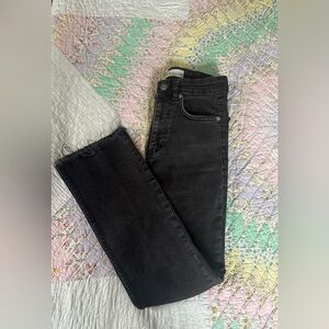 Zara Women's High Rise Black Jeans
